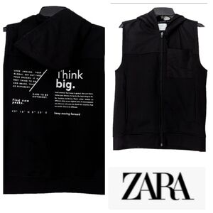 Zara kids hooded vest NWOT